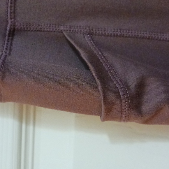 VELOCITY HIGH WAISTED SPANDEX Workout Bike Shorts Purple Sz.M - Picture 7 of 15